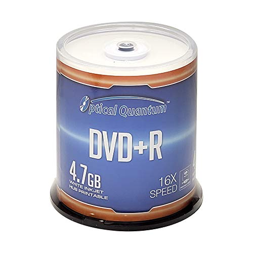 Optical Quantum Printable DVD+R 100pk