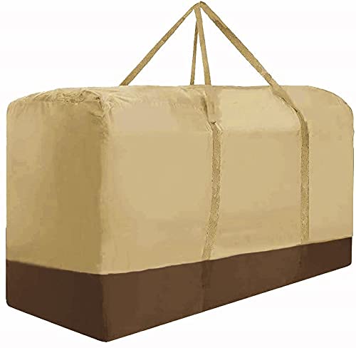 Bicherub XL Waterproof Patio Cushion Storage Bag - Beige