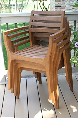 Outdoor Interiors Stacking Chairs