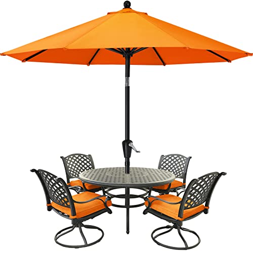 Outdoor Market Table Umbrella - 10ft, Orange