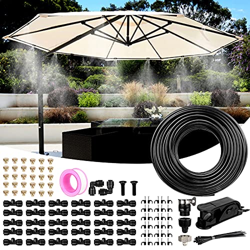 Outdoor Misting Cooling System for Patio