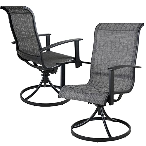 Outdoor Swivel Dining Chairs