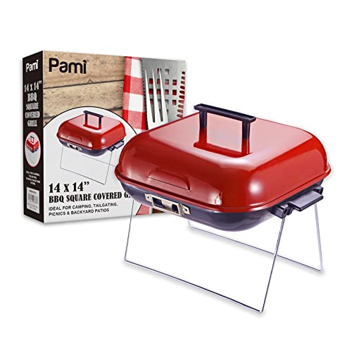 PAMI Portable BBQ Tabletop Charcoal Grill