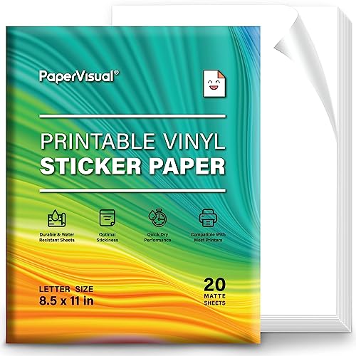 PAPERVISUAL Printable Vinyl Paper
