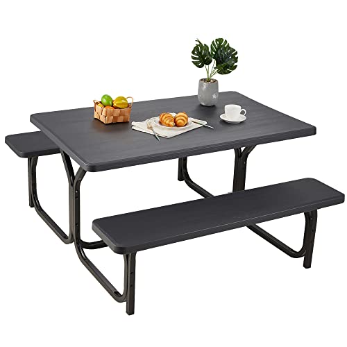 Picnic Table Bench Set Patio Camping Table 411PVJZx1PL 1 