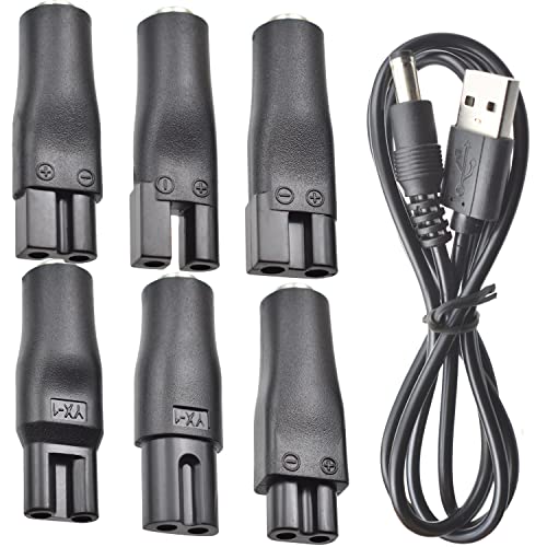 Power Cord USB Adapter for Electric Clippers & Beauty Instruments