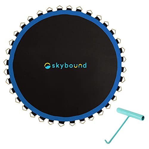 SkyBound 12ft Trampoline Mat with Sunguard - Blue