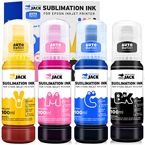 Printers Jack Sublimation Ink Auto Refill for Epson Supertank Printers