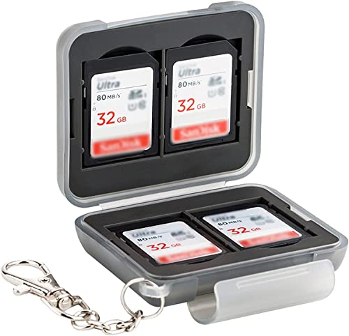 PROfezzion 12-Slot Water-Resistant Memory Card Holder Case
