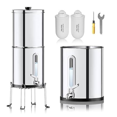 Purewell Stainless Steel 6-Stage Water Filter System
