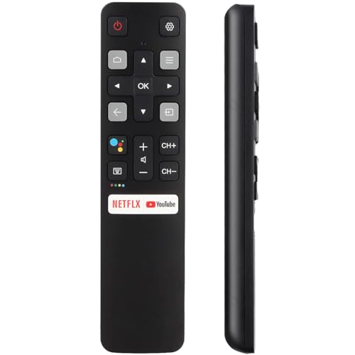 Qisbola Universal TCL Smart TV Remote Control - No Setup, No Voice Command