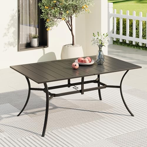Rectangle Outdoor Dining Table for 6