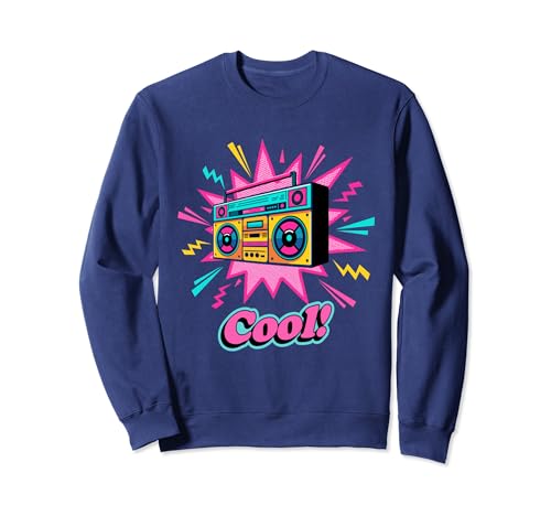 Retro 80's BOOMBOX Cool Sweatshirt