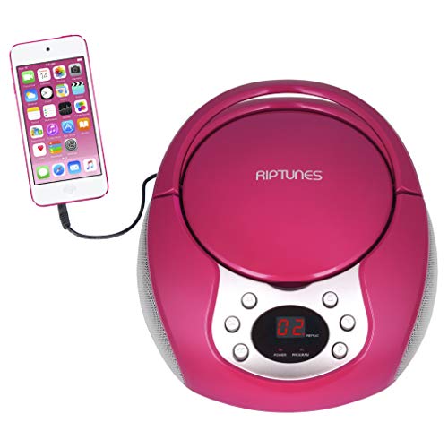 Riptunes Portable CD Player with AM FM Radio
