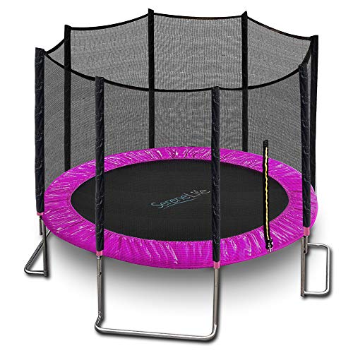SereneLife 10ft Trampoline with Net