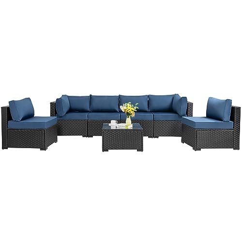 Shintenchi Patio Sectional Sofa Couch