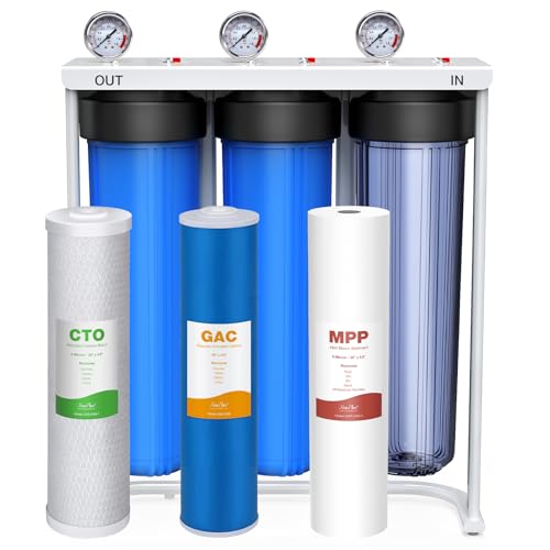 SimPure 3-Stage Whole House Water Filter System