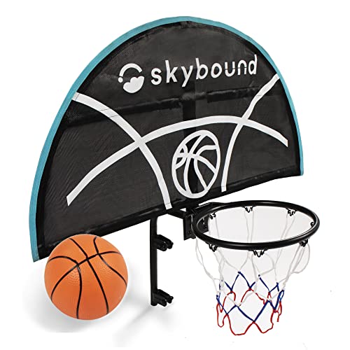 SkyBound Trampoline Basketball Hoop