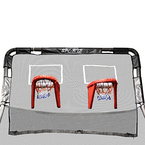 Skywalker 12' Trampoline Double Basketball Hoop