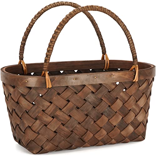 Small Picnic Basket, Woodchip Baskets