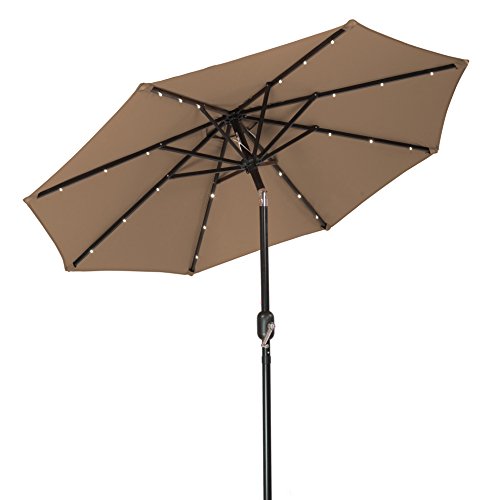 Solar LED Patio Umbrella