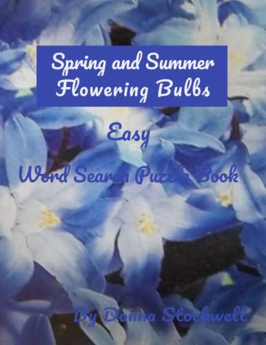 Blooming Bulb Word Search: Spring & Summer Flowers