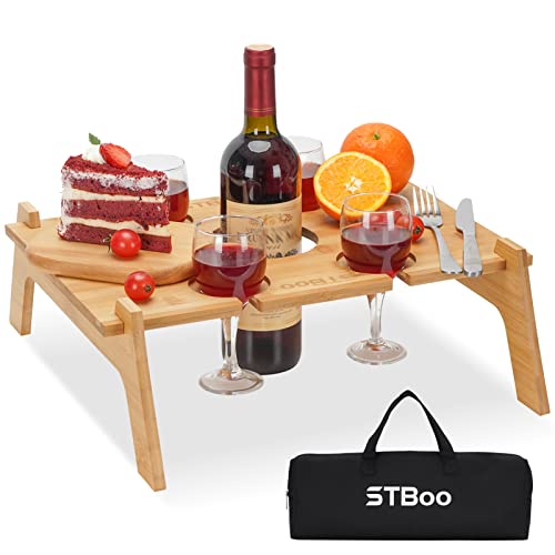 STBoo Portable Wine Table