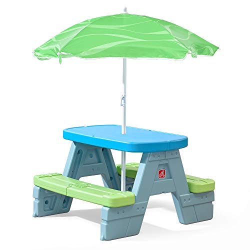 Step2 Kids Picnic Table with Removable Umbrella
