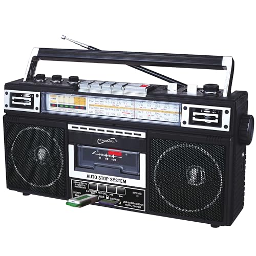 Supersonic SC-3201BT 4 Band Radio Boombox