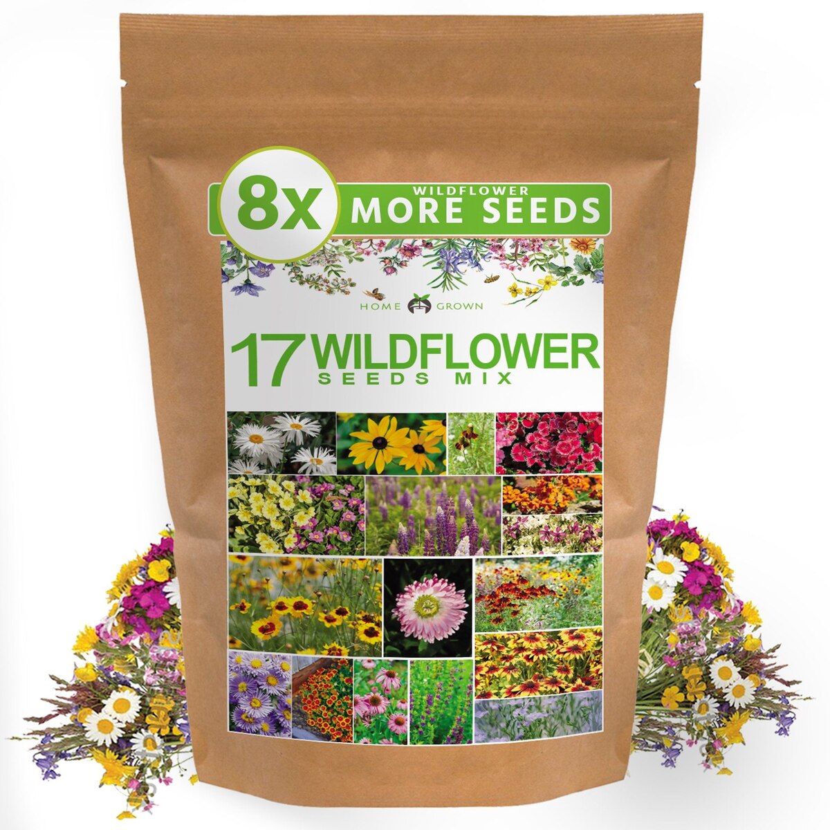 The Mix For Wildflower Seeds When Sowing Seeds