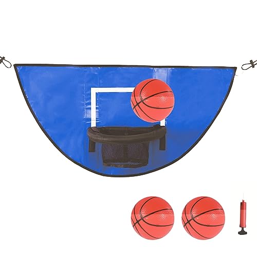 Trampoline Basketball Hoop with Mini Basketball