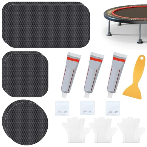 How to use Ifeolo Trampoline mat patch repair kit. 