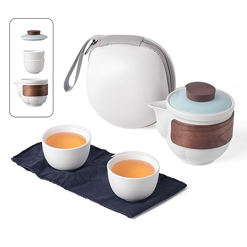 Travel Ceramic Tea Set