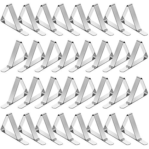 TriPole Tablecloth Clips 32 Pack