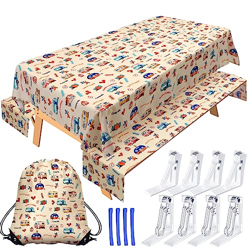 Tudomro Camping Tablecloth Set