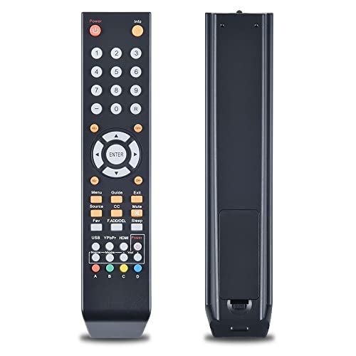 Universal Replacement Remote Control for Sceptre TV LED LCD HDTV