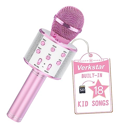 Verkstar Karaoke Microphone for Kids