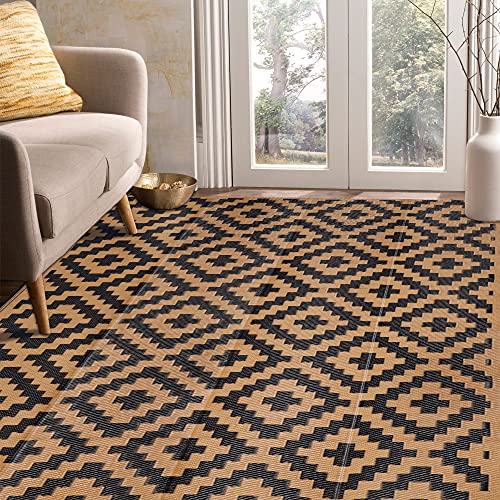 Versatile Outdoor Rug with Reversible Design and Practical Features