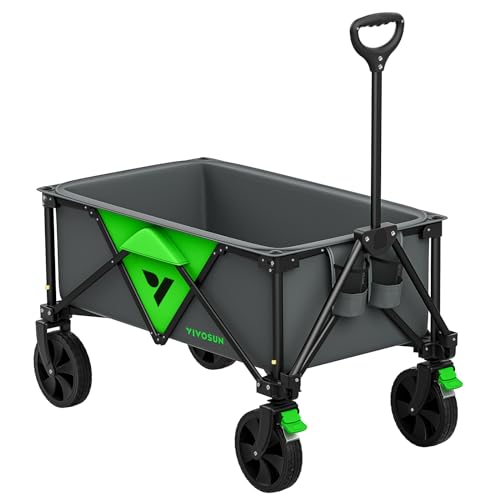 VIVOSUN Folding Wagon Outdoor Utility Cart
