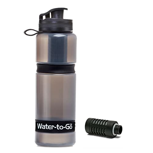 Water Filter Bottle for Travel, Hiking & Camping