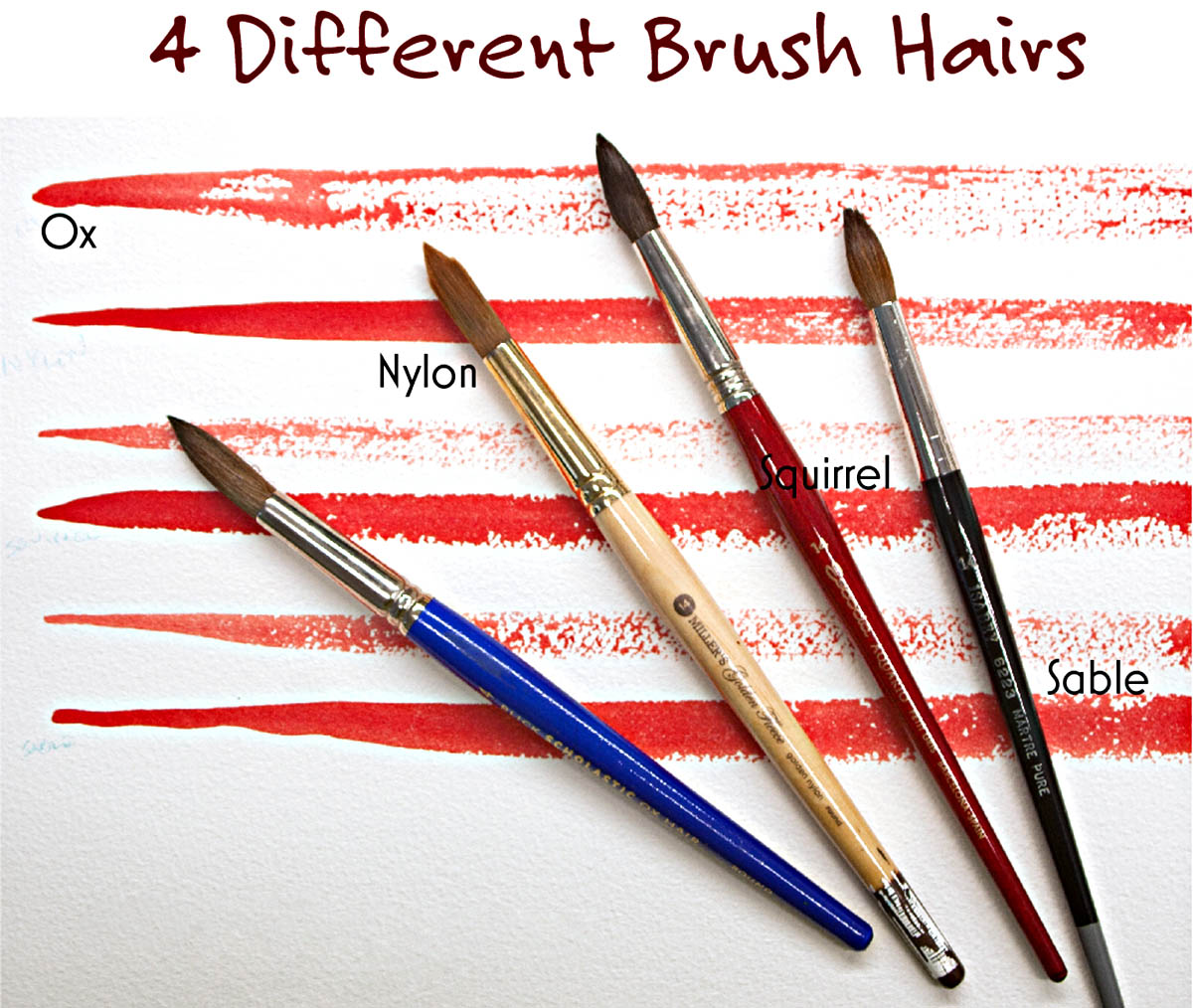 What Are Paint Brushes Made Of