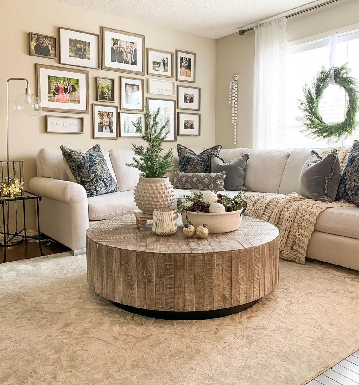 What Color Coffee Table With Beige Couch