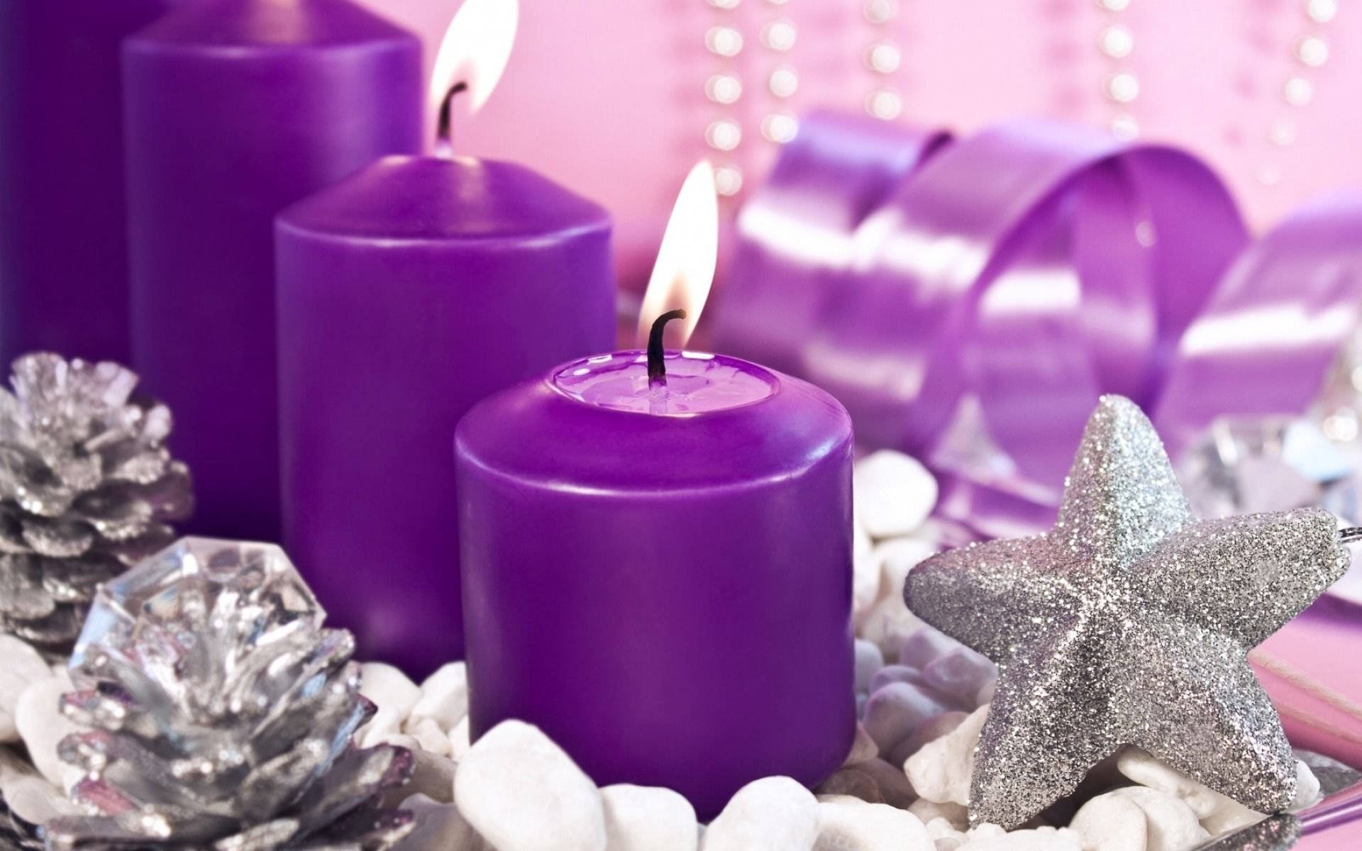 What Does Purple Candles Represent
