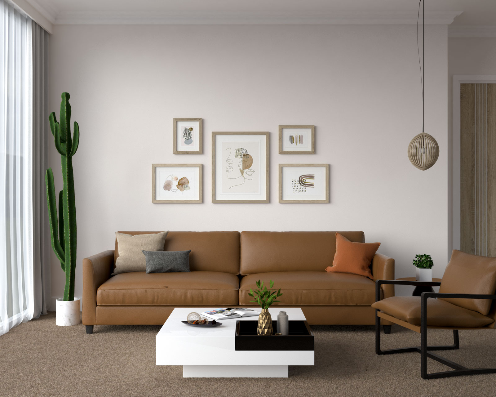 What Home Interior Colour Best Suits A Brown Carpet