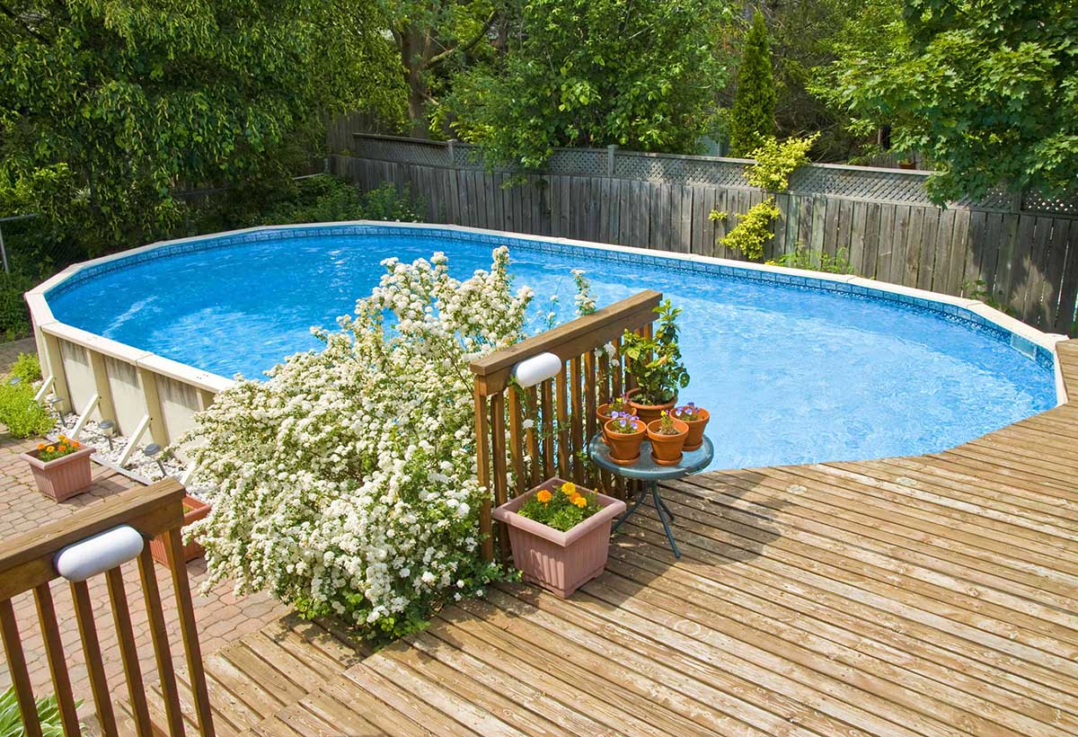 What Is Cool Decking Around A Pool