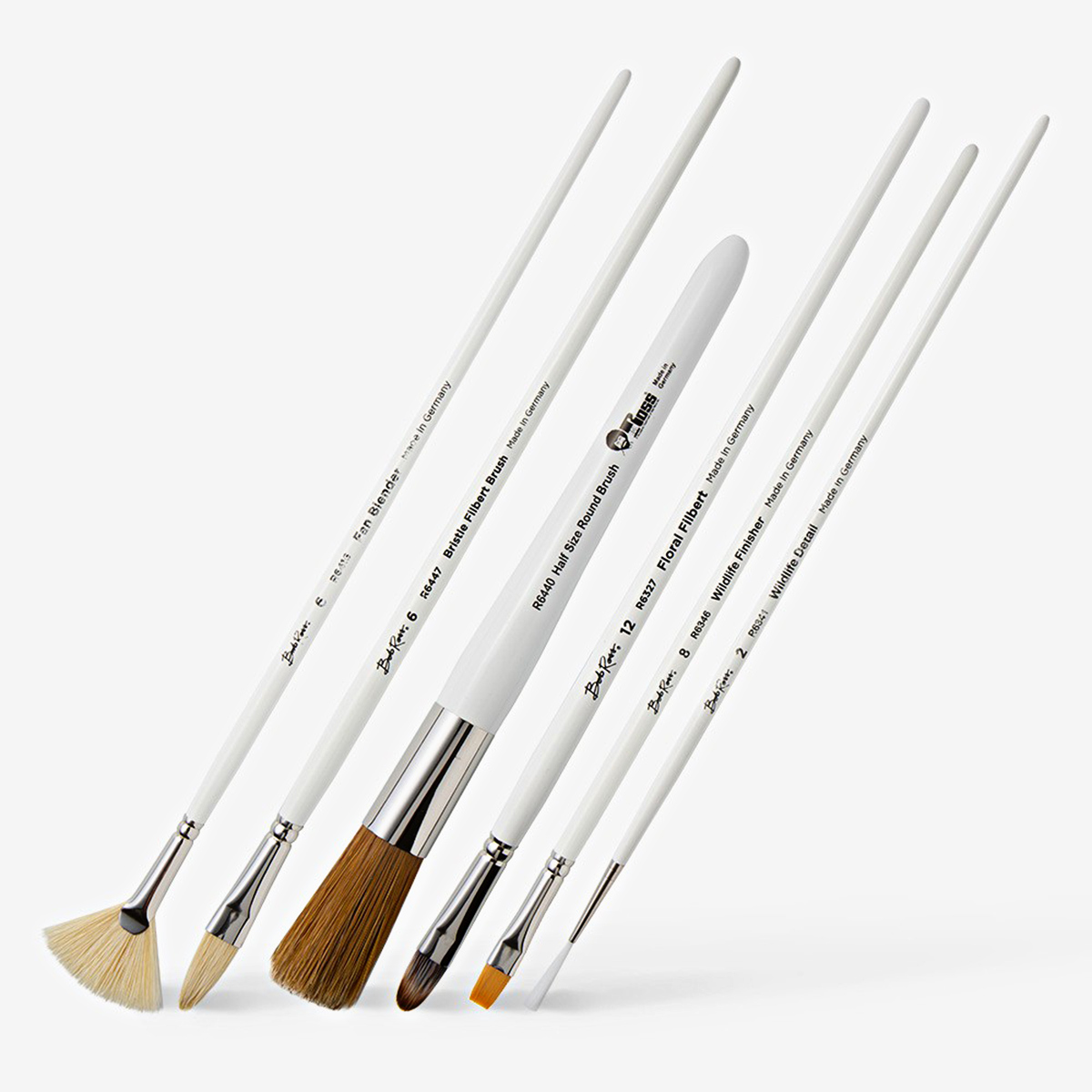 Bob Ross Paint Brushes - Paintbrushes - Artworx Art Supplies