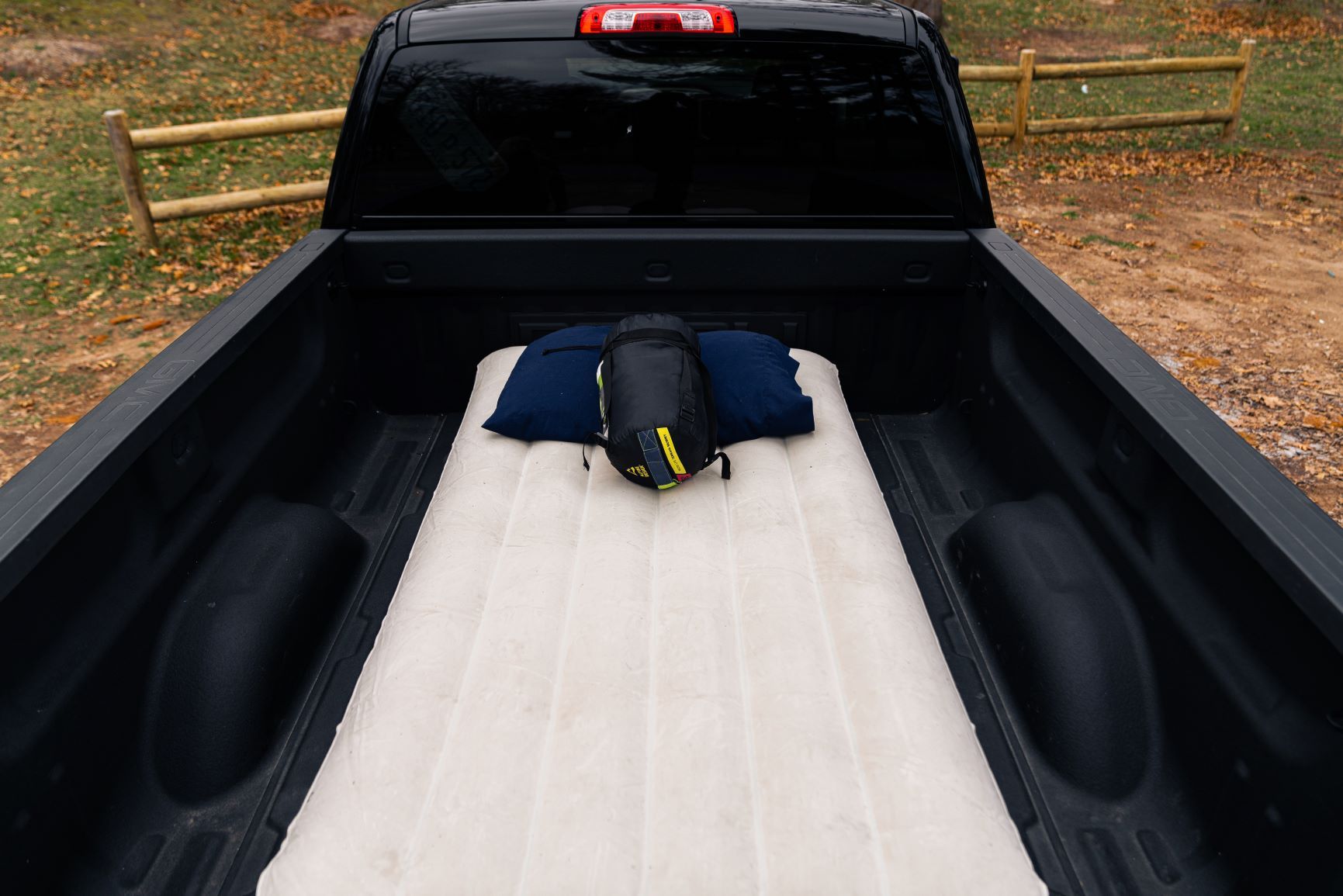 transporting a mattress in a truck bed
