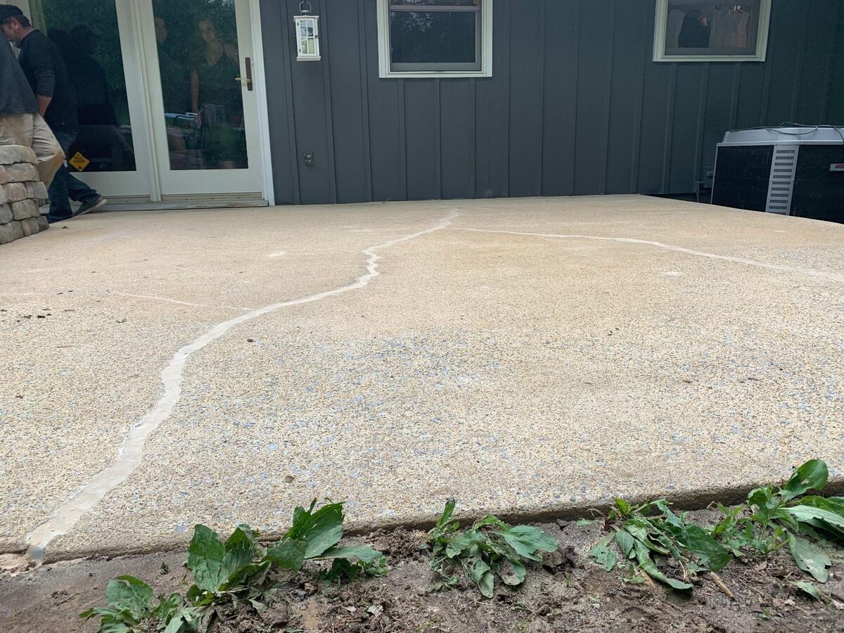 What To Do With A Cracked Cement Patio