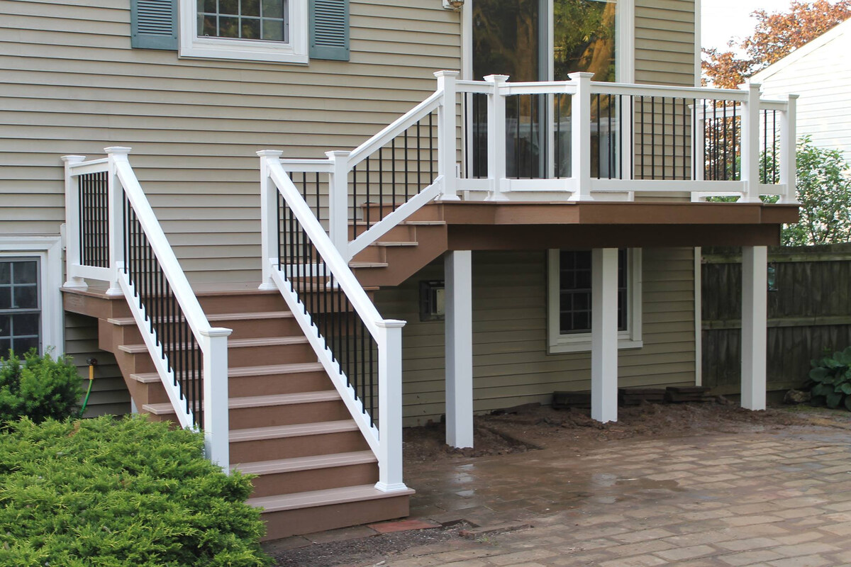 What To Put Under A Second Story Deck To Prevent Dripping Onto A Patio Below?
