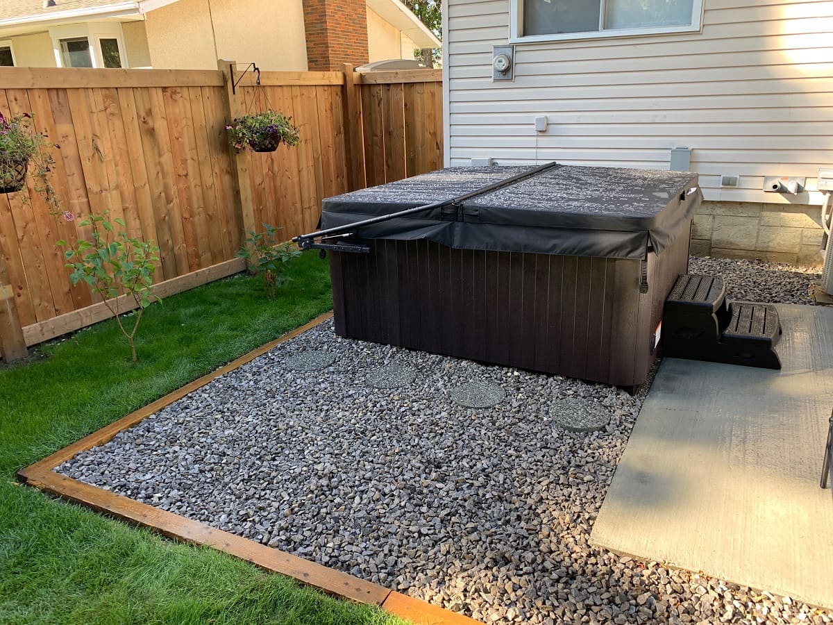 What Type Of Gravel For Hot Tub Base
